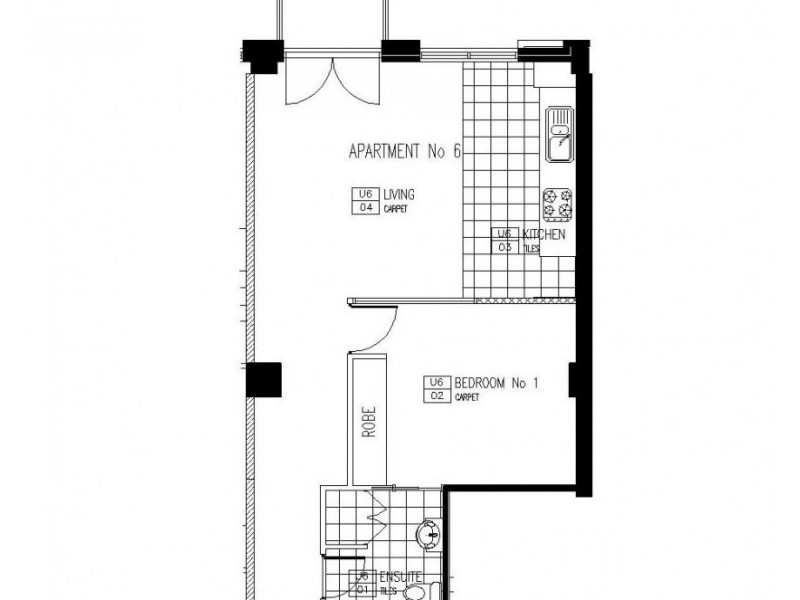 806/270 King Street, Melbourne VIC 3000 Floorplan