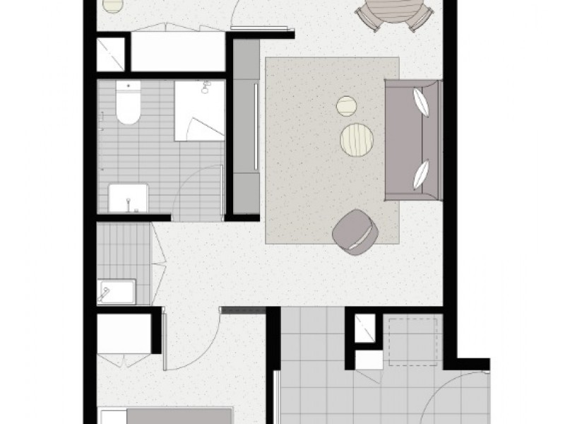 5101/500 Elizabeth Street, Melbourne VIC 3000 Floorplan