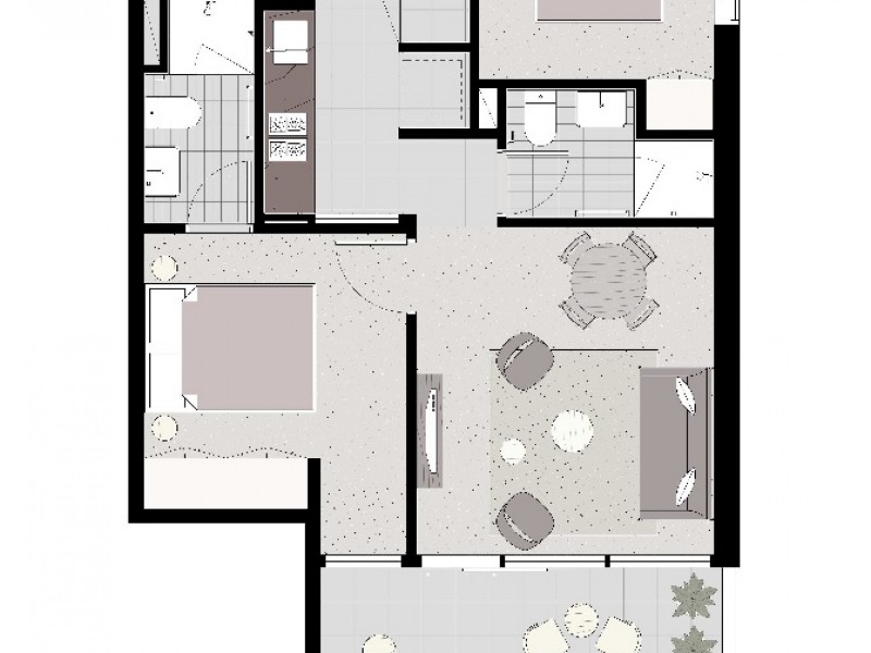 2010/500 Elizabeth Street, Melbourne VIC 3000 Floorplan