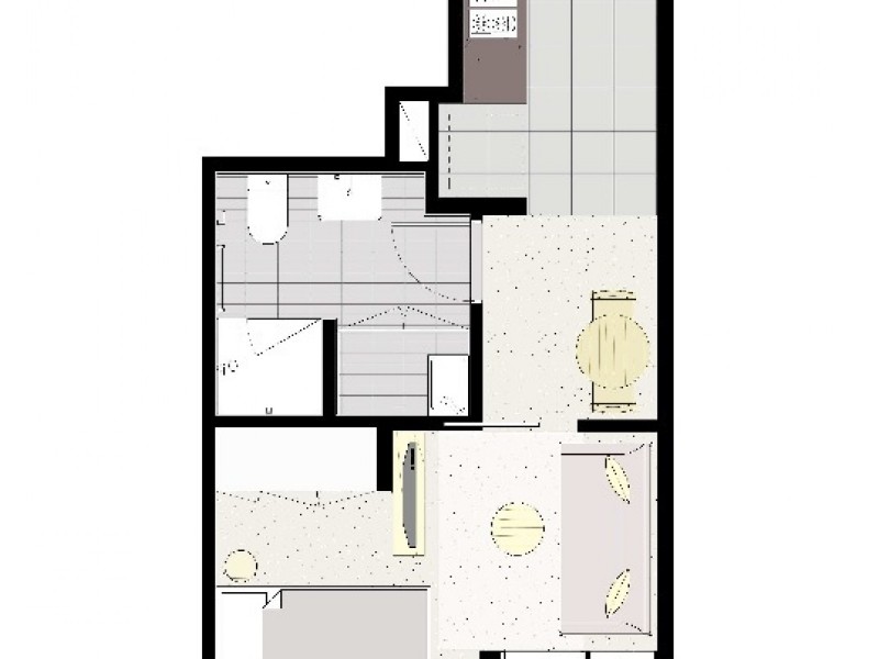 2008/500 Elizabeth Street, Melbourne VIC 3000 Floorplan