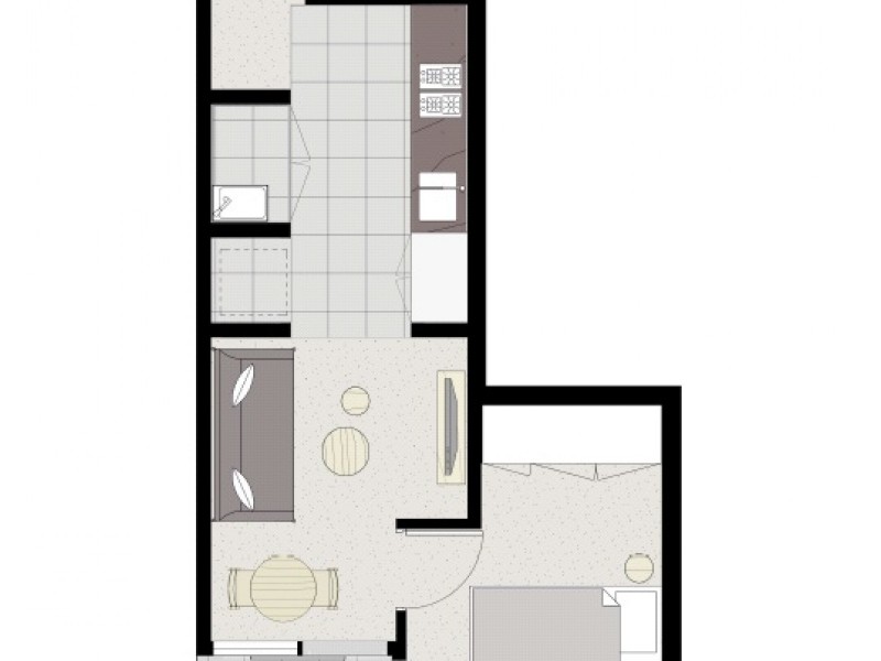 2509/500 Elizabeth Street, Melbourne VIC 3000 Floorplan