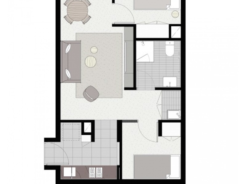 4402/500 Elizabeth Street, Melbourne VIC 3000 Floorplan