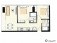 1707/8 Sutherland Street, Melbourne VIC 3000 Floorplan