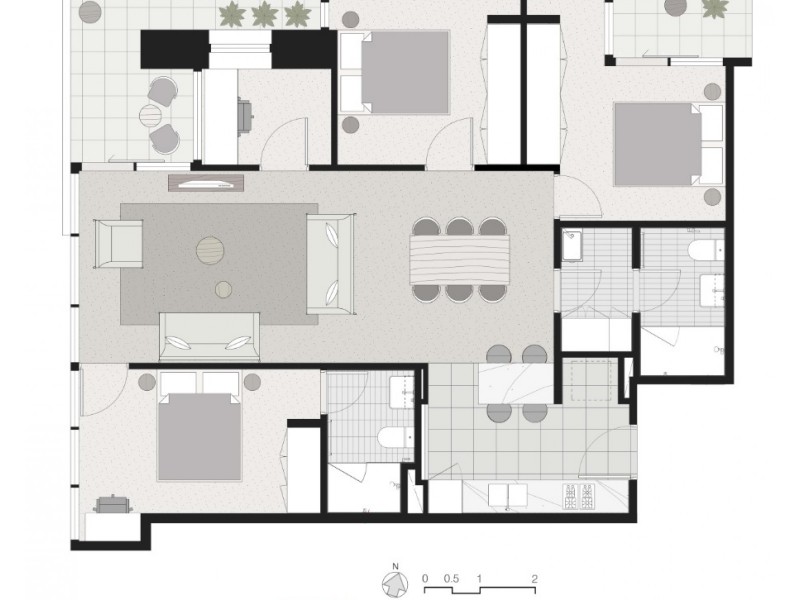 4503/500 Elizabeth Street, Melbourne VIC 3000 Floorplan
