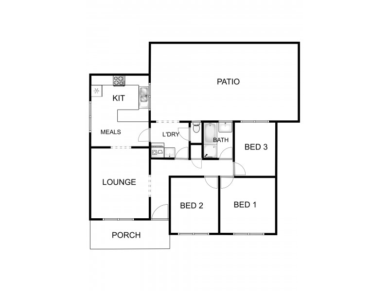 34 Ashbourne Way, Hamilton Hill WA 6163 Floorplan