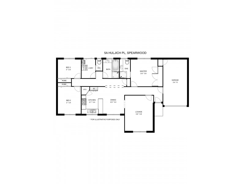 5A Huljich Place, Spearwood WA 6163 Floorplan