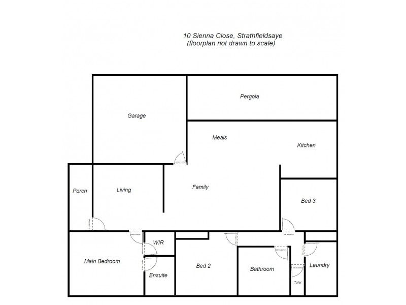 10 Sienna Close, Strathfieldsaye VIC 3551 Floorplan