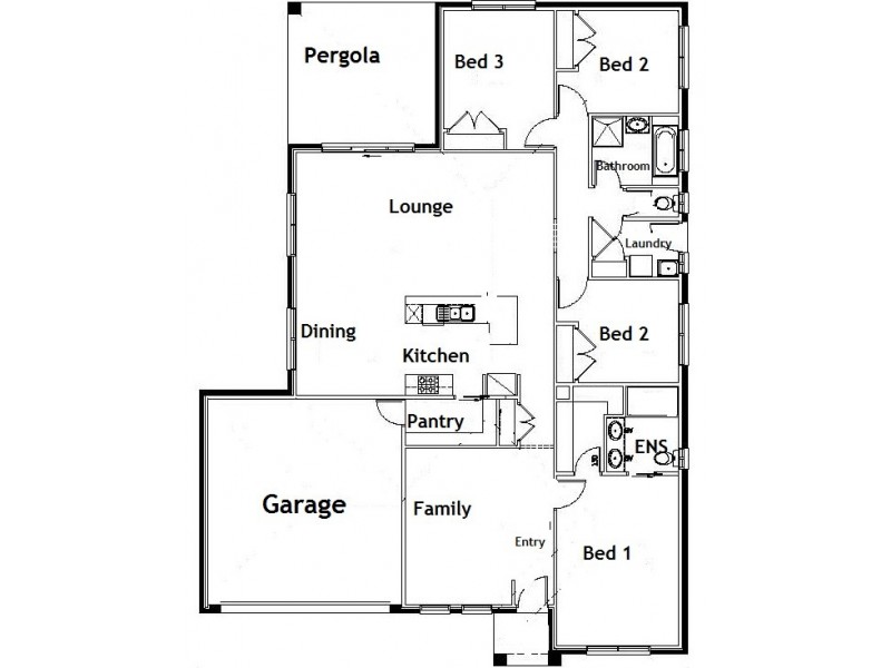 58 Kingston Drive, Eaglehawk VIC 3556 Floorplan
