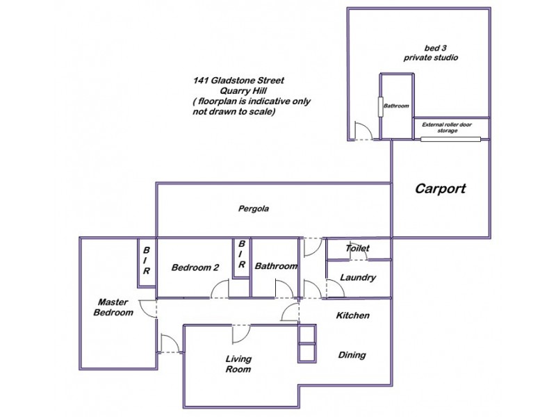 141 Gladstone Street, Quarry Hill VIC 3550 Floorplan