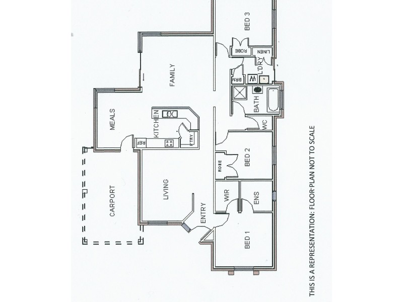57 Daniel Drive, Golden Square VIC 3555 Floorplan