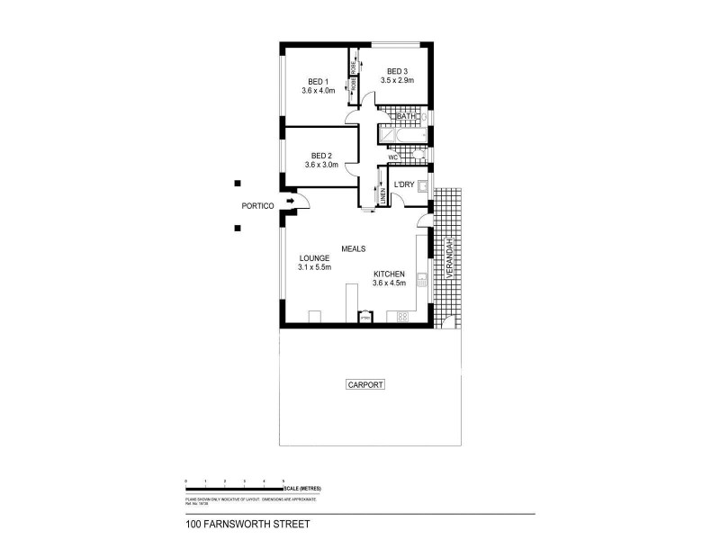 100 Farnsworth Street, Castlemaine VIC 3450 Floorplan