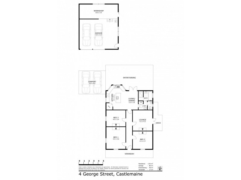 4 George Street, Castlemaine VIC 3450 Floorplan