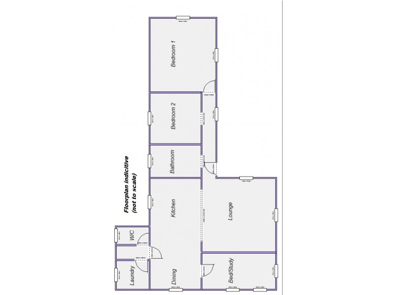 34 Morrison Street, Kangaroo Flat VIC 3555 Floorplan