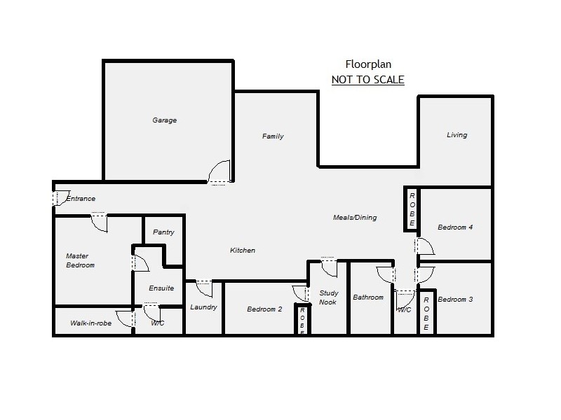 850 Calder Highway, Lockwood South VIC 3551 Floorplan