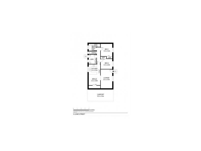 5 Lowe Street, Kangaroo Flat VIC 3555 Floorplan