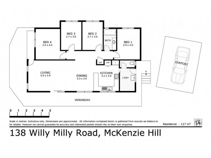 138 Willy Milly Road, Mckenzie Hill VIC 3451 Floorplan