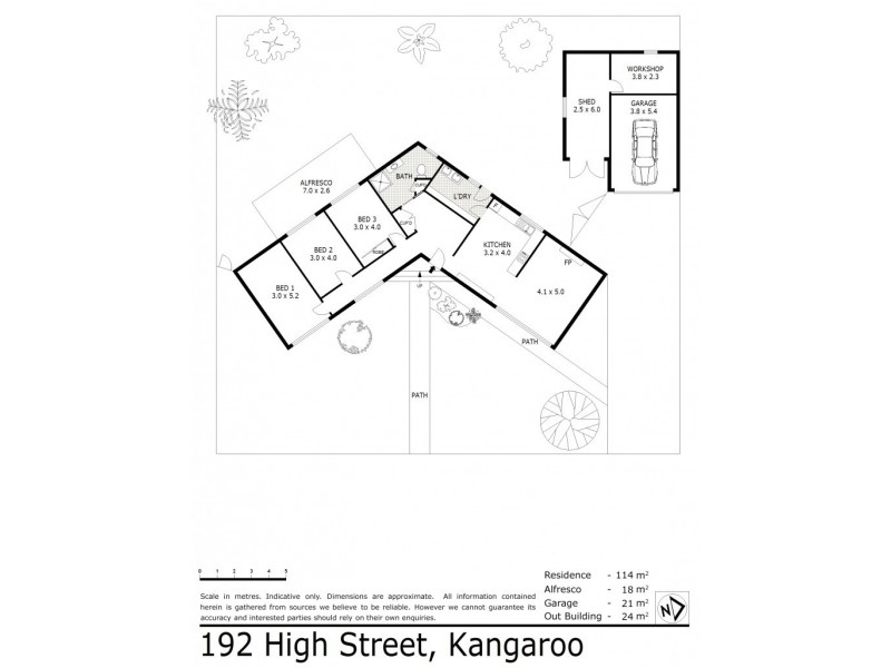 192 High Street, Kangaroo Flat VIC 3555 Floorplan