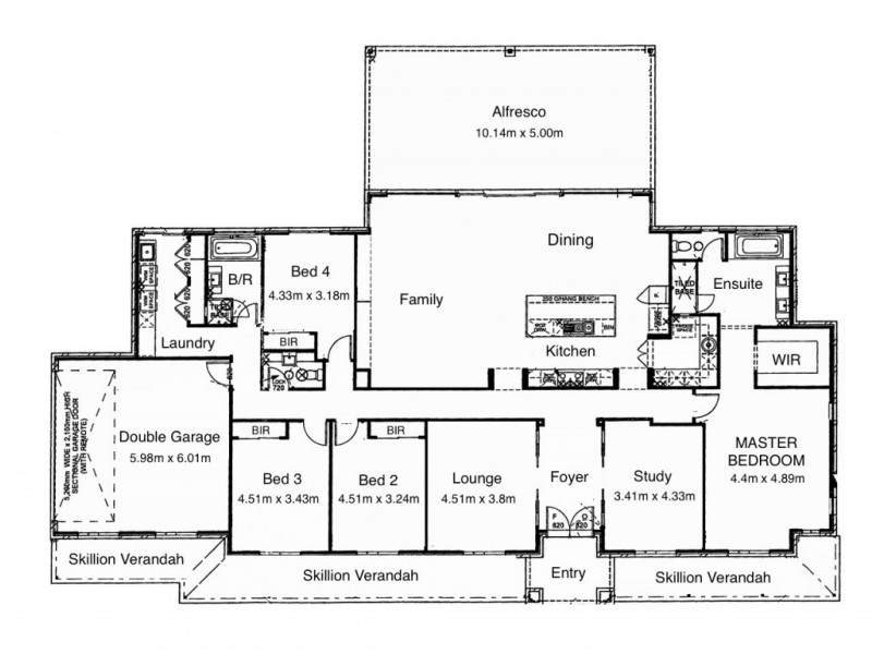 19 Dino Court, Junortoun VIC 3551 Floorplan