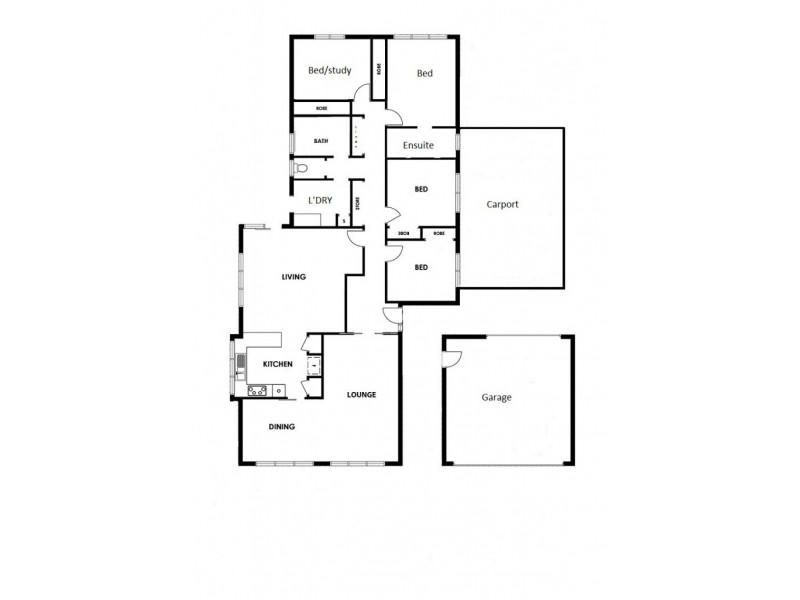 41 William Street, Castlemaine VIC 3450 Floorplan