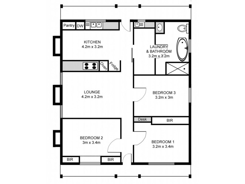 145 Michie Street, Elmore VIC 3558 Floorplan