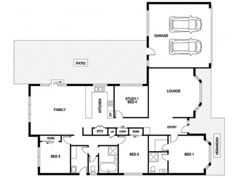 7 Gledhill Rise, Kangaroo Flat VIC 3555 Floorplan