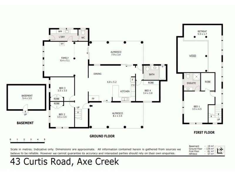 43 Curtis Road, Axe Creek VIC 3551 Floorplan