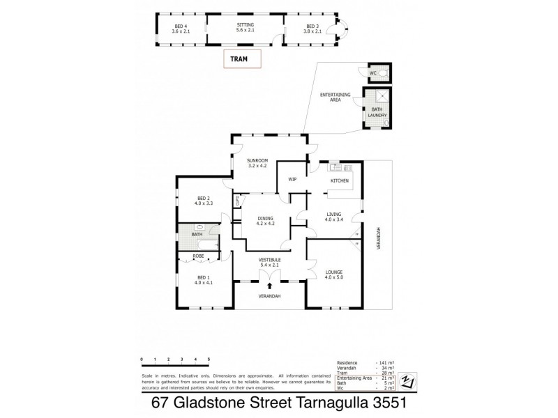 67 Gladstone Street, Tarnagulla VIC 3551 Floorplan