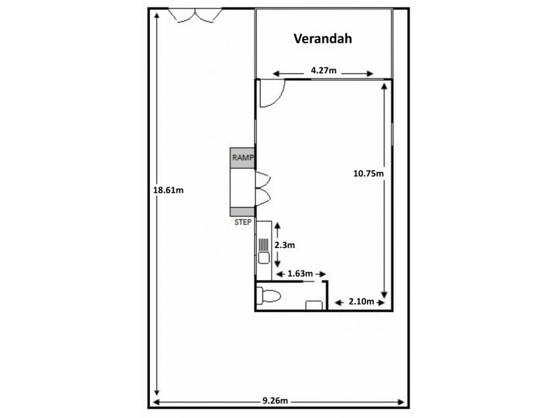 76 High Street, Heathcote VIC 3523 Floorplan