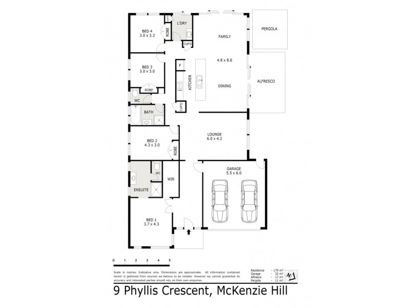 9 Phyllis Crescent, Mckenzie Hill VIC 3451 Floorplan