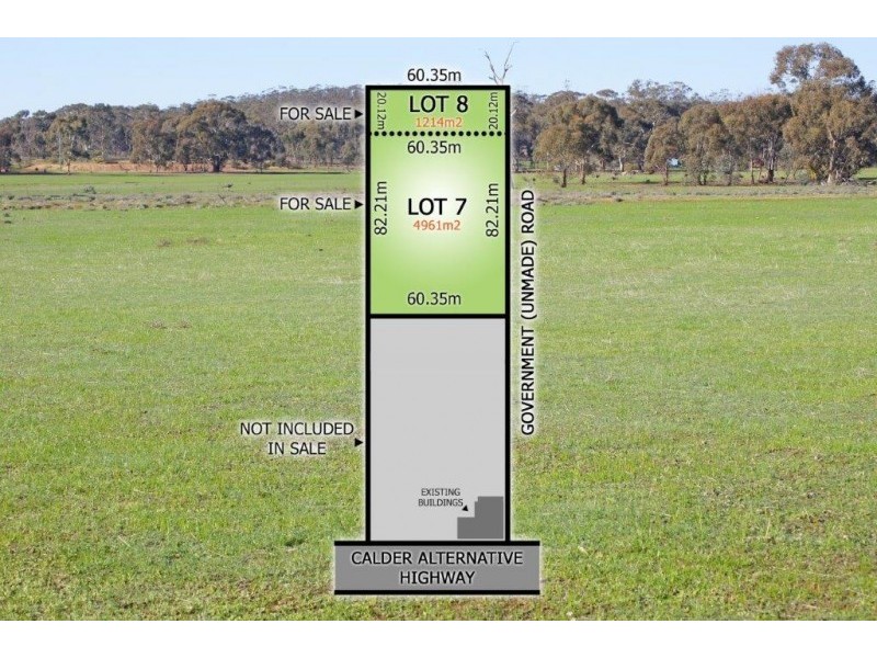 Lot Lot 7 & 8, 748 Calder Alternate Highway, Lockwood South VIC 3551