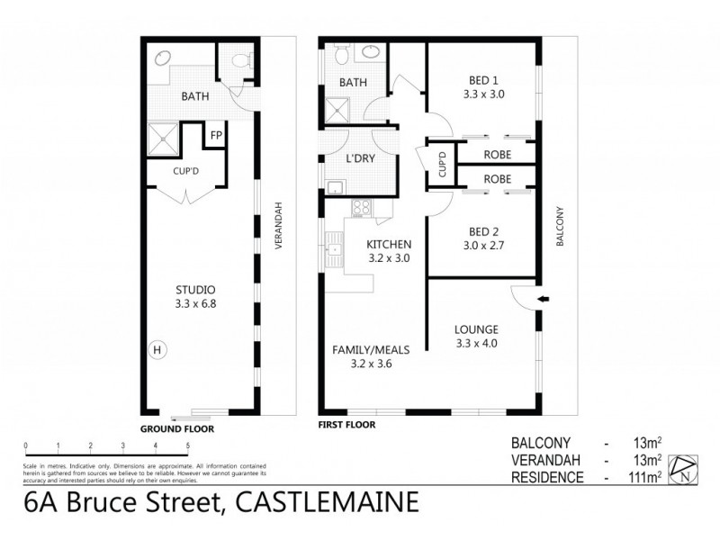 6A Bruce Street, Castlemaine VIC 3450 Floorplan