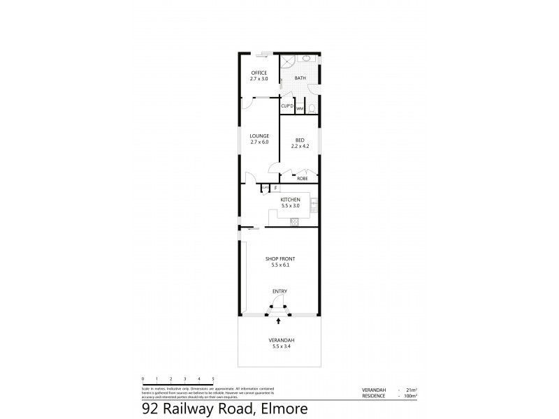 92 Railway Place, Elmore VIC 3558 Floorplan
