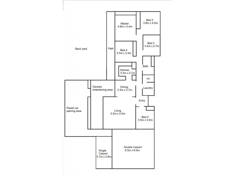 42 Orlando Street, Eaglehawk VIC 3556 Floorplan