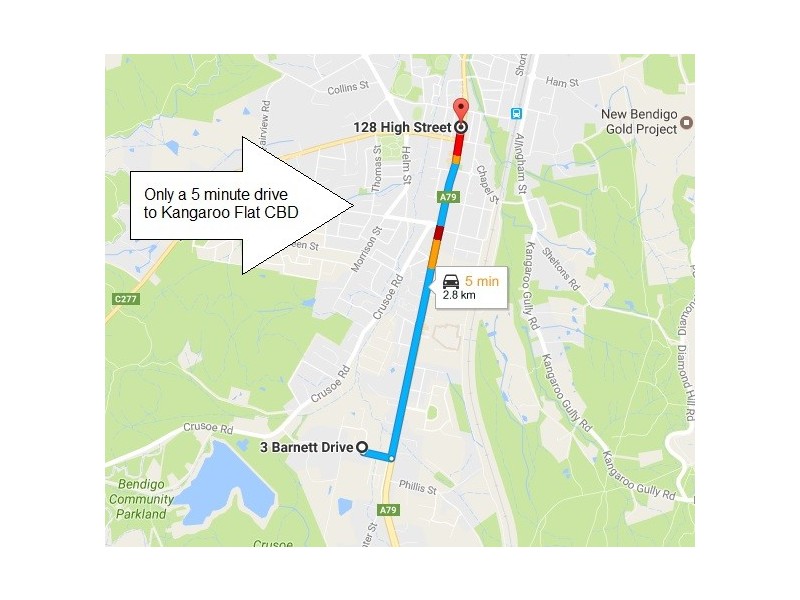 3 Barnett Drive, Kangaroo Flat VIC 3555