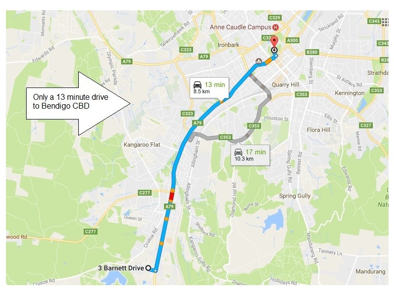 3 Barnett Drive, Kangaroo Flat VIC 3555