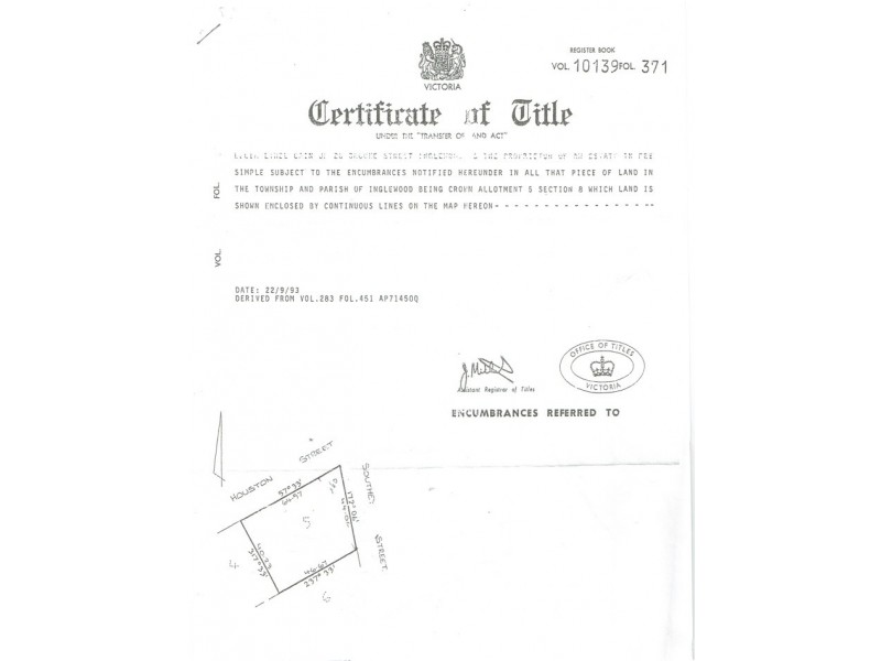 Southey Street, Inglewood VIC 3517