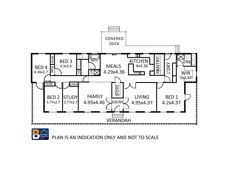 2162 Bendigo Maryborough Road, Shelbourne VIC 3463 Floorplan