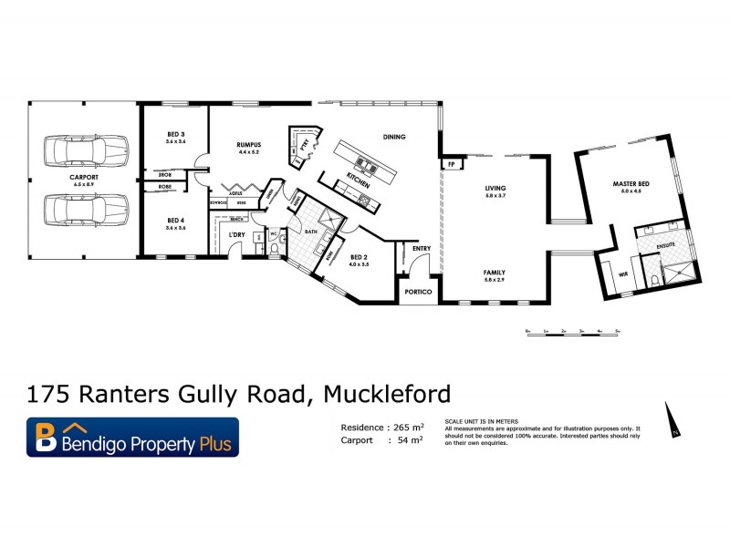 175 Ranters Gully Road, Muckleford VIC 3451 Floorplan