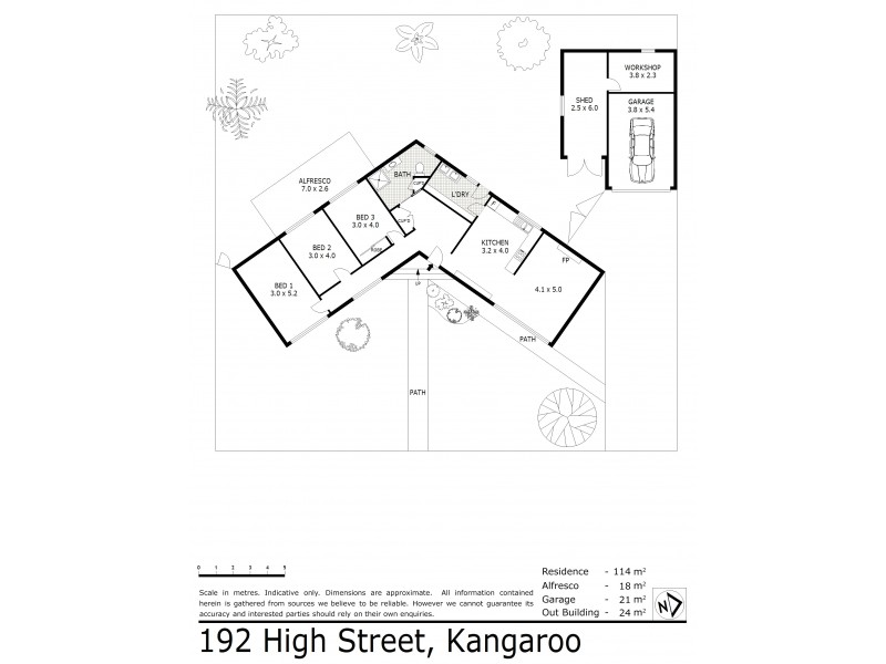 192 High Street, Kangaroo Flat VIC 3555 Floorplan