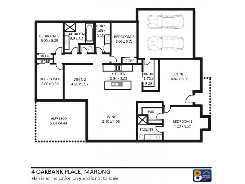 4 Oakbank Place, Marong VIC 3515 Floorplan