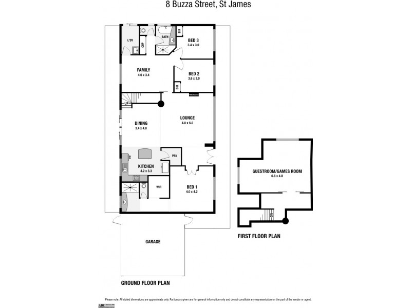 8 Buzza Street, St James WA 6102 Floorplan
