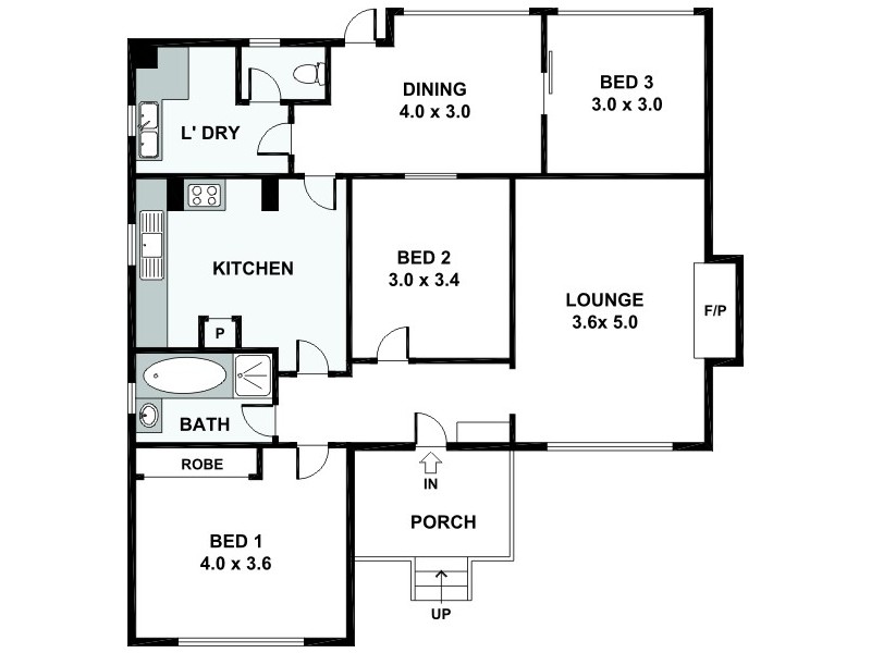 57 Etwell Street, East Victoria Park WA 6101 Floorplan