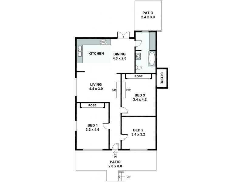 223 Berwick Street, Victoria Park WA 6100 Floorplan