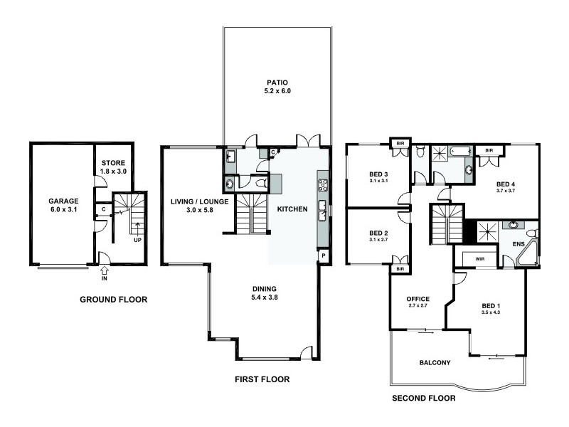 8A Teague Street, Burswood WA 6100 Floorplan