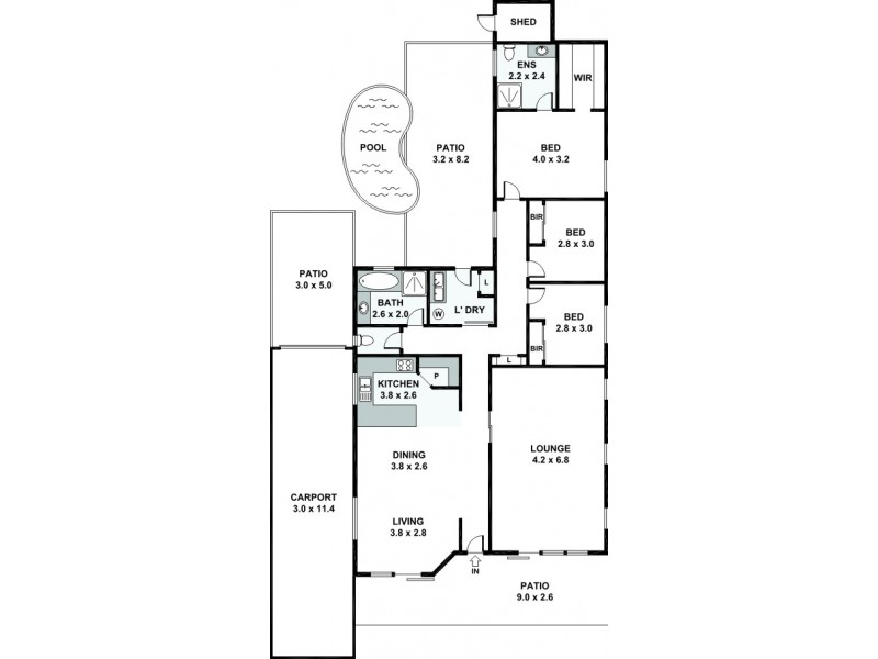 30 Armagh Street, Victoria Park WA 6100 Floorplan
