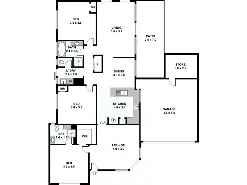 55B Basinghall Street, East Victoria Park WA 6101 Floorplan