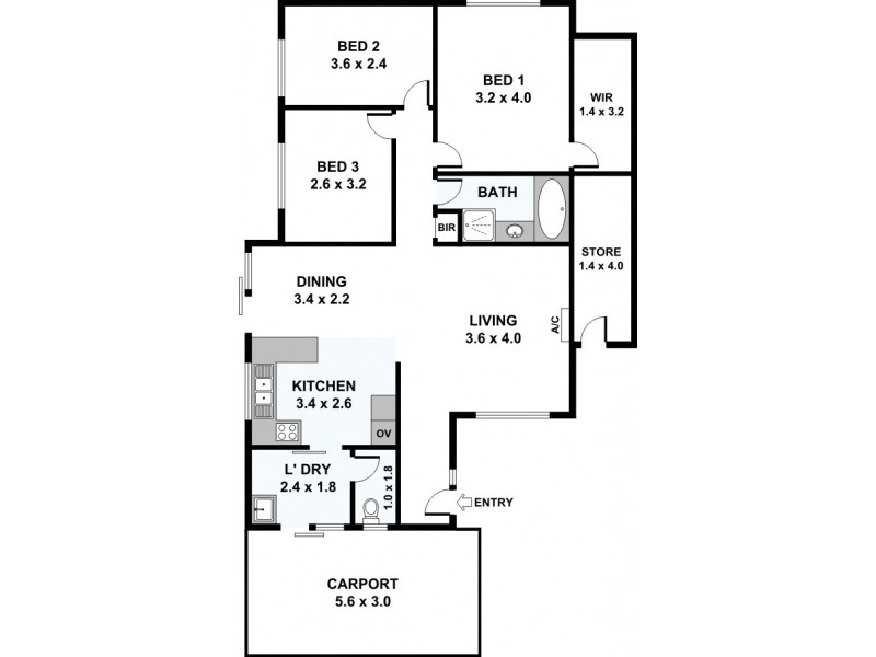 4/90 Beatty Avenue, East Victoria Park WA 6101 Floorplan