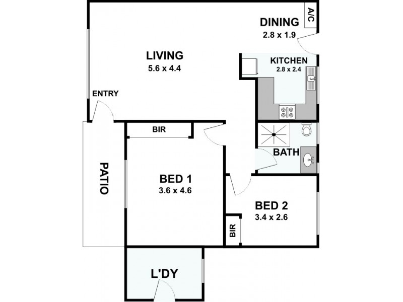 4/44 Hobbs Avenue, Como WA 6152 Floorplan