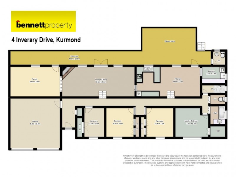 4 Inverary Drive, Kurmond NSW 2757 Floorplan