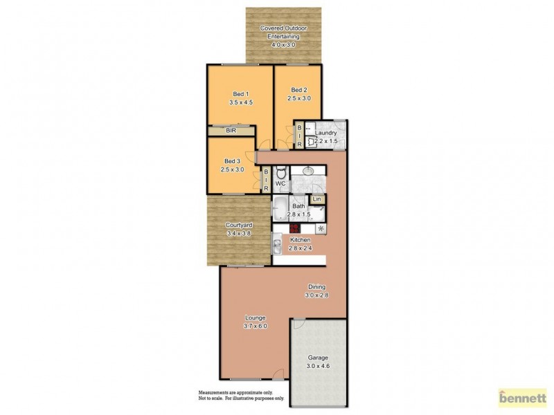 1/11 Ewing Place, Bligh Park NSW 2756 Floorplan
